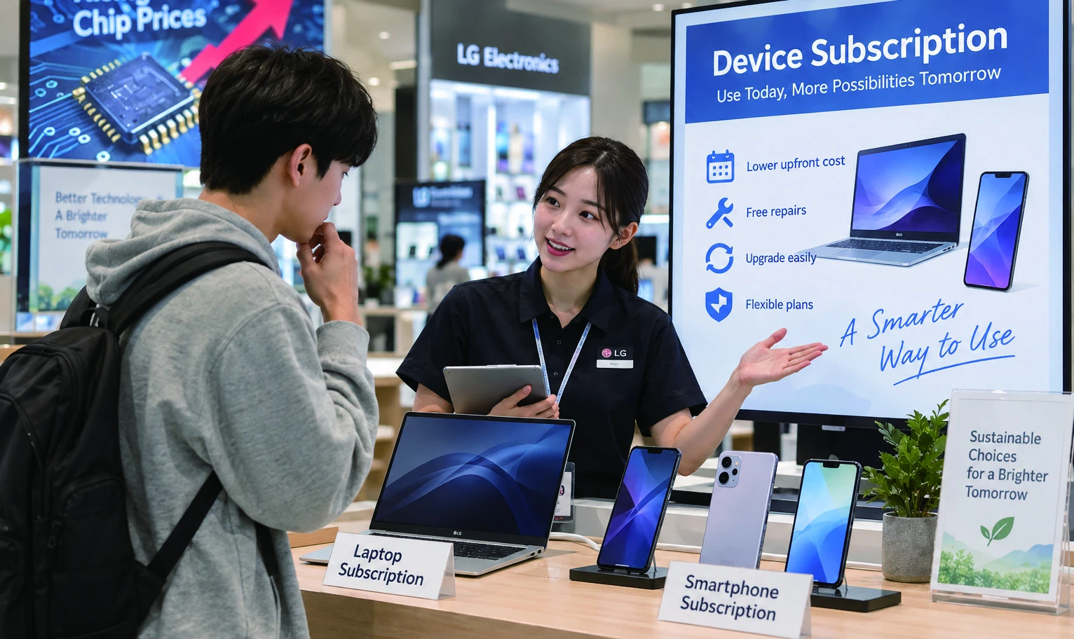 Chipflation Encourages Electronics Subscriptions - National News